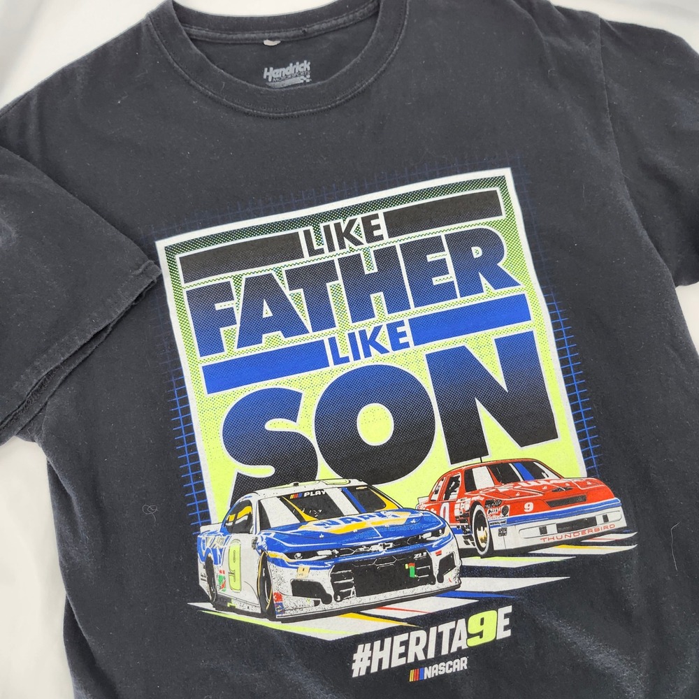Hendrick Motorsports Chase Bill Elliott Graphic T-Shirt Size L NASCAR Heritage